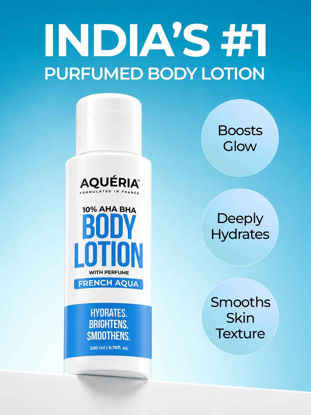 10% AHA BHA Body Lotion with French Aqua Perfume
