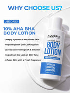 10% AHA BHA Body Lotion with French Aqua Perfume