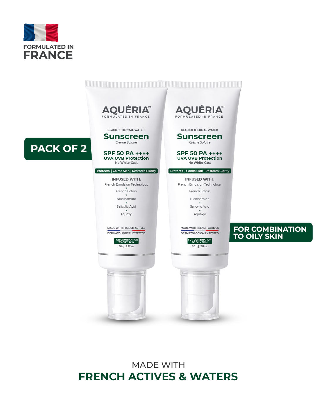 Oil-Control French Gel Sunscreen SPF 50 PA++++