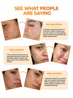 5 Product Daily Brightening Vitamin C Combo - 10% Serum + Moisturizer + Face wash + Soap pack of 3 + Sunscreen