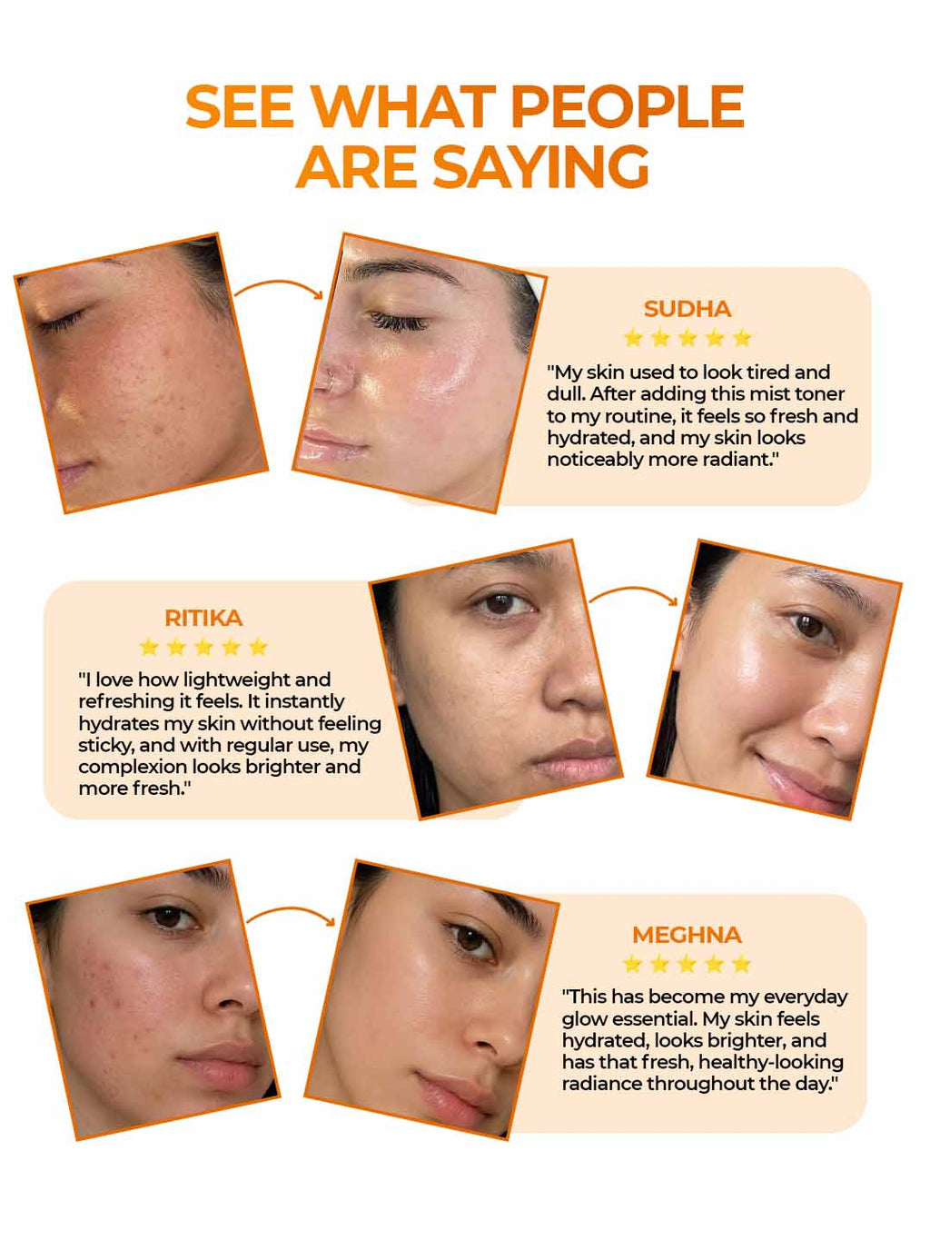 Brightening Face Mist with Niacinamide, Alpha Arbutin & Vitamin C | Hydrating Mist & Toner for Dull-Looking Skin