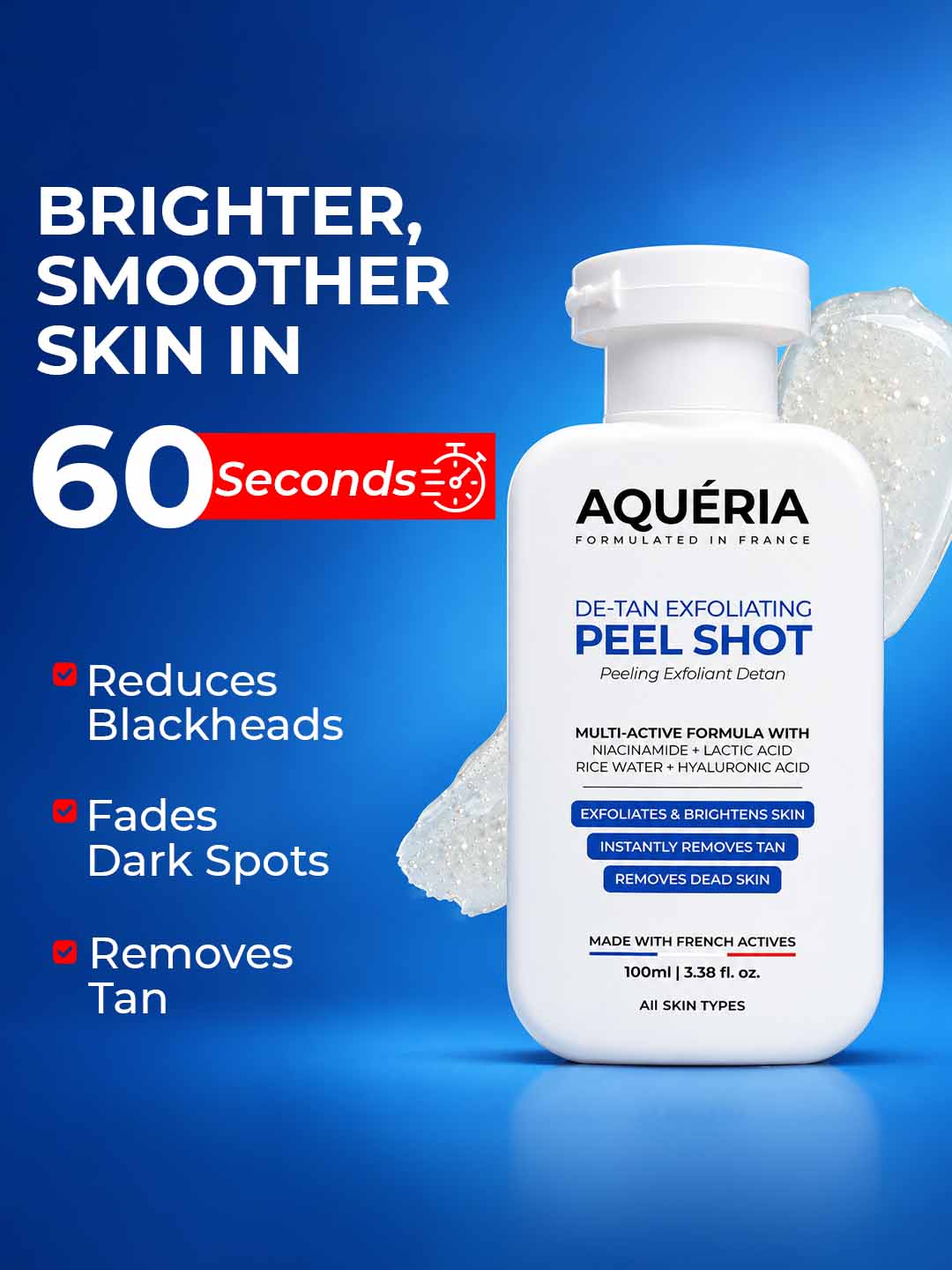 De-Tan & Brightening Combo for Men | 3 Brightening Underarm Roll-Ons + 100ml Enzyme Peel
