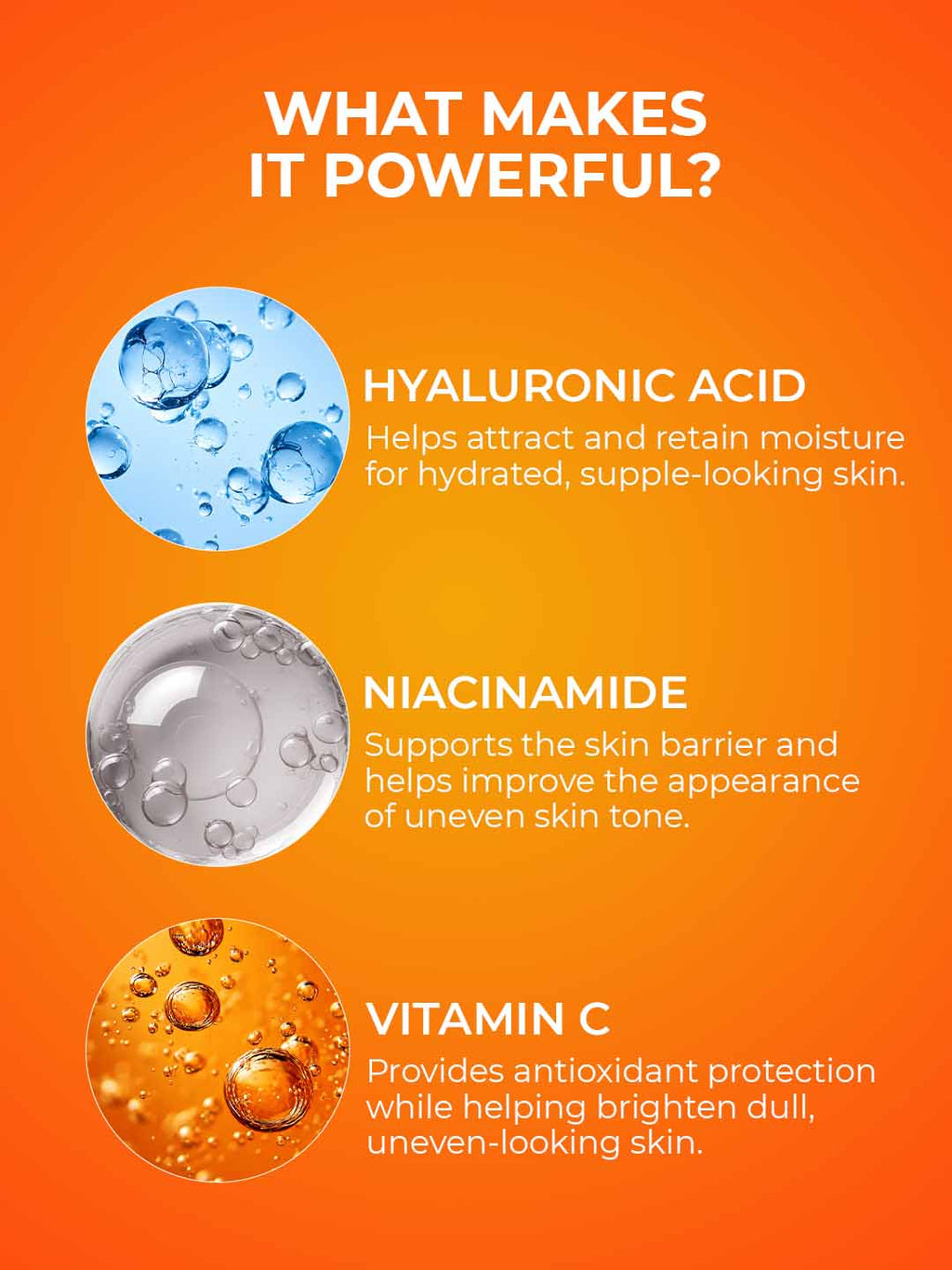 5 Product Daily Brightening Vitamin C Combo - 10% Serum + Moisturizer + Face wash + Soap pack of 3 + Sunscreen