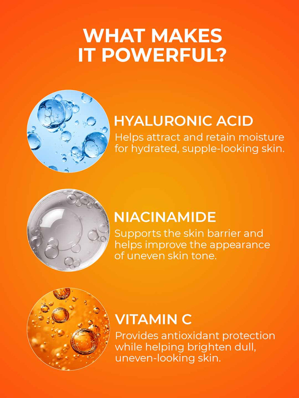 3-in-1 Super Bright Detan Sunscreen SPF 50 PA++++ with Niacinamide, Hyaluronic Acid & Vitamin C | Serum + Moisturizer + Sunscreen