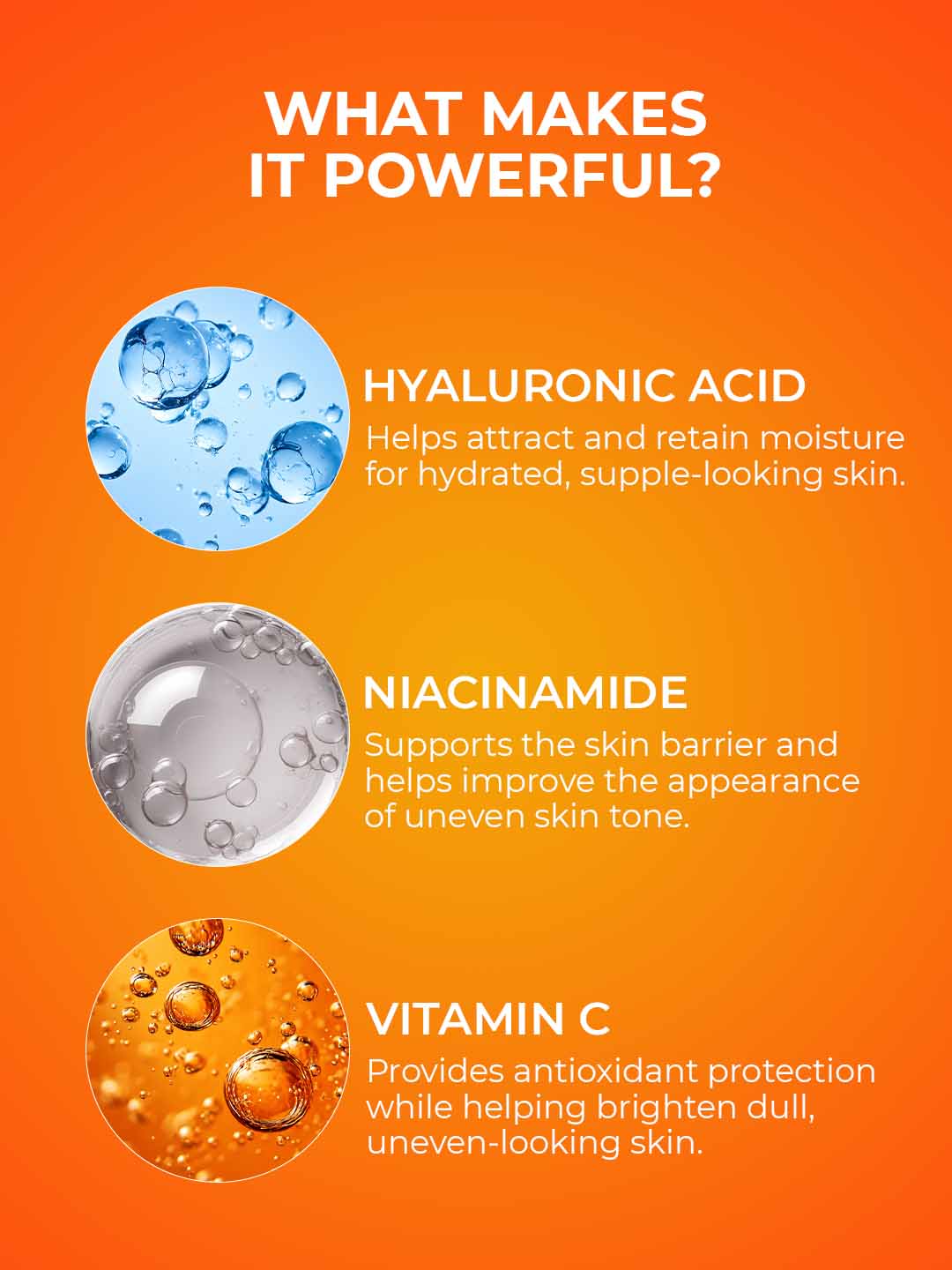3-in-1 Super Bright Detan Sunscreen SPF 50 PA++++ with Niacinamide, Hyaluronic Acid & Vitamin C | Serum + Moisturizer + Sunscreen