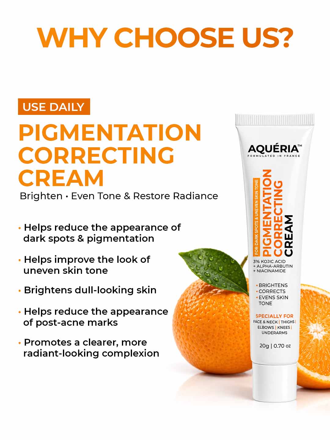 Aquéria Pigmentation Correcting Cream
