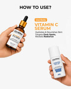 Celebrity Favourite Vitamin C Combo - 10% Serum + Moisturizer + Face wash with FREE ROLL ON!
