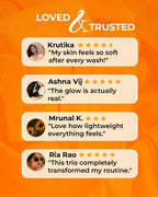 Celebrity Favourite Vitamin C Combo - 10% Serum + Moisturizer + Face wash with FREE ROLL ON!