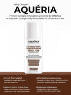 Celebrity Favourite Underarm Roll-On for Freshness & Brightening | 5.5% AHA BHA | Salicylic Acid | Fermented Rice Water | Dubai Oud Fragrance