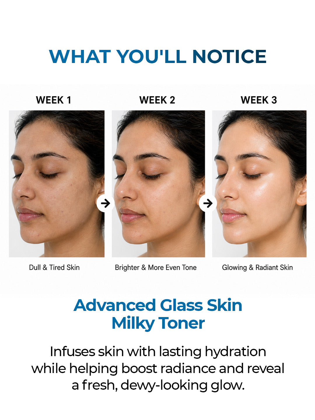 Barrier Repair Milky Toner with 6 Ceramides, Squalane & Hyaluronic Acid | Hydrating Barrier Essence for Soft, Plump Skin