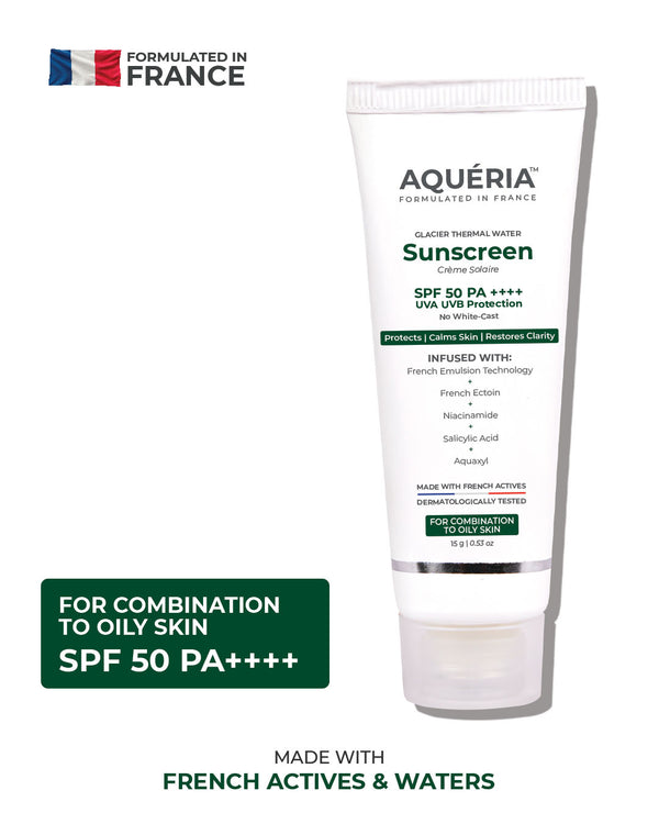 French Oil Control | Anti-Acne Sunscreen SPF 50 PA++++