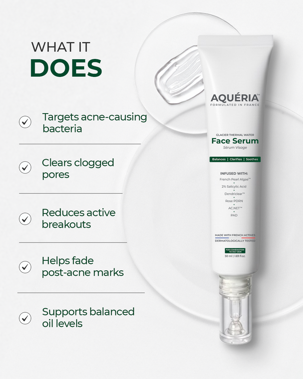 Oil and sebum control Acne Serum