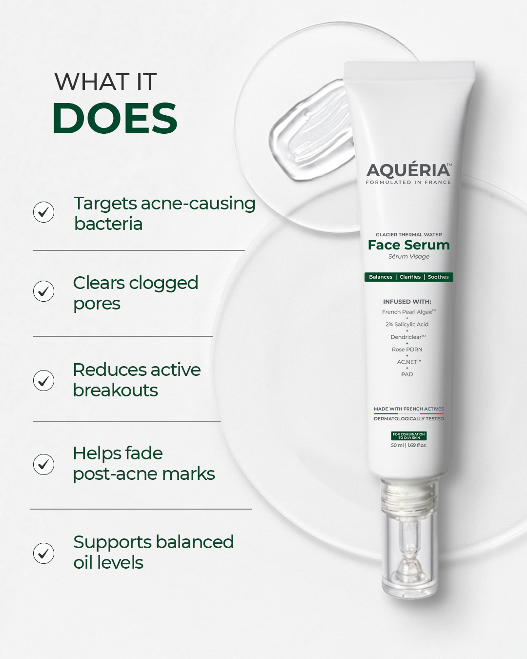 Oil and sebum control Acne Serum