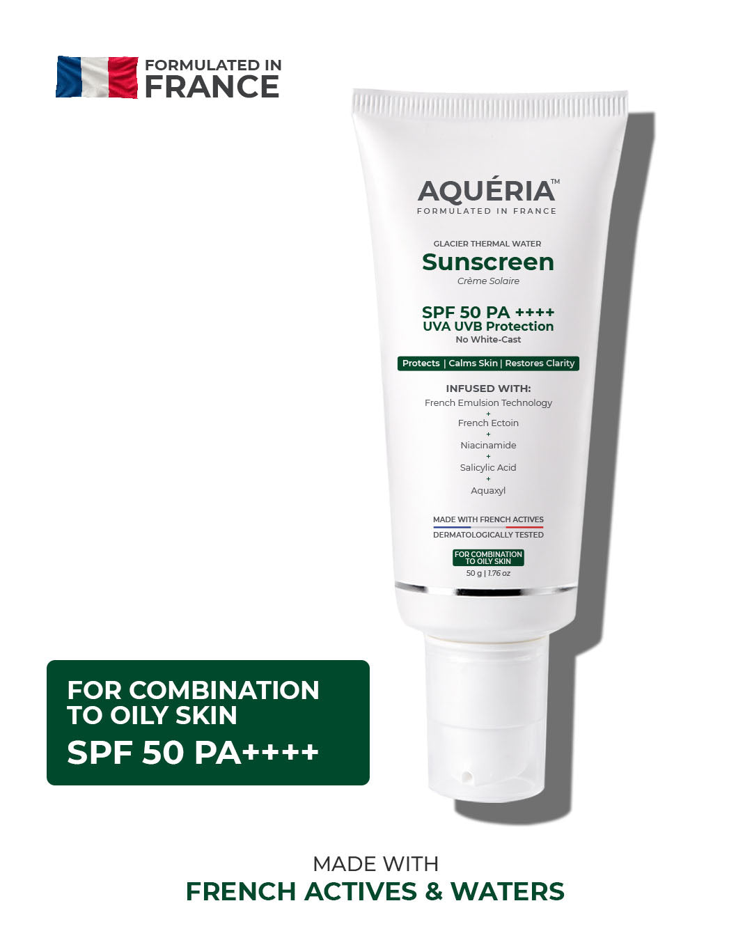 Oil-Control French Gel Sunscreen SPF 50 PA++++