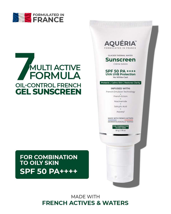 Oil-Control French Gel Sunscreen SPF 50 PA++++