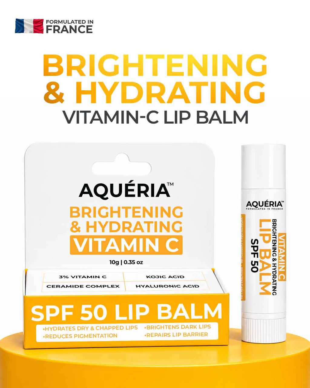 Vitamin C Lip Balm SPF 50 for Dark & Pigmented Lips
