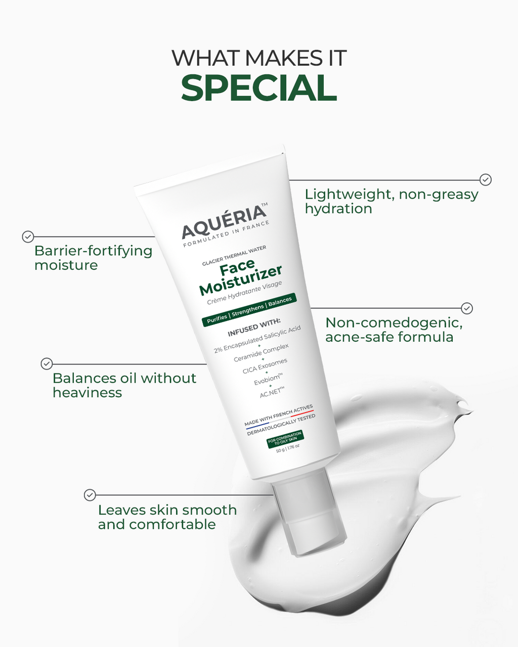 Oil and sebum control Acne Gel Moisturizer