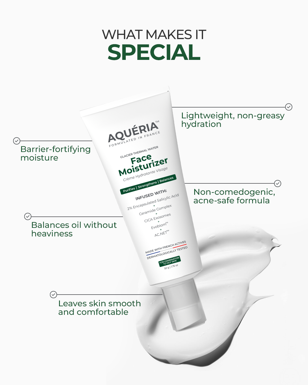 Oil and sebum control Acne Gel Moisturizer
