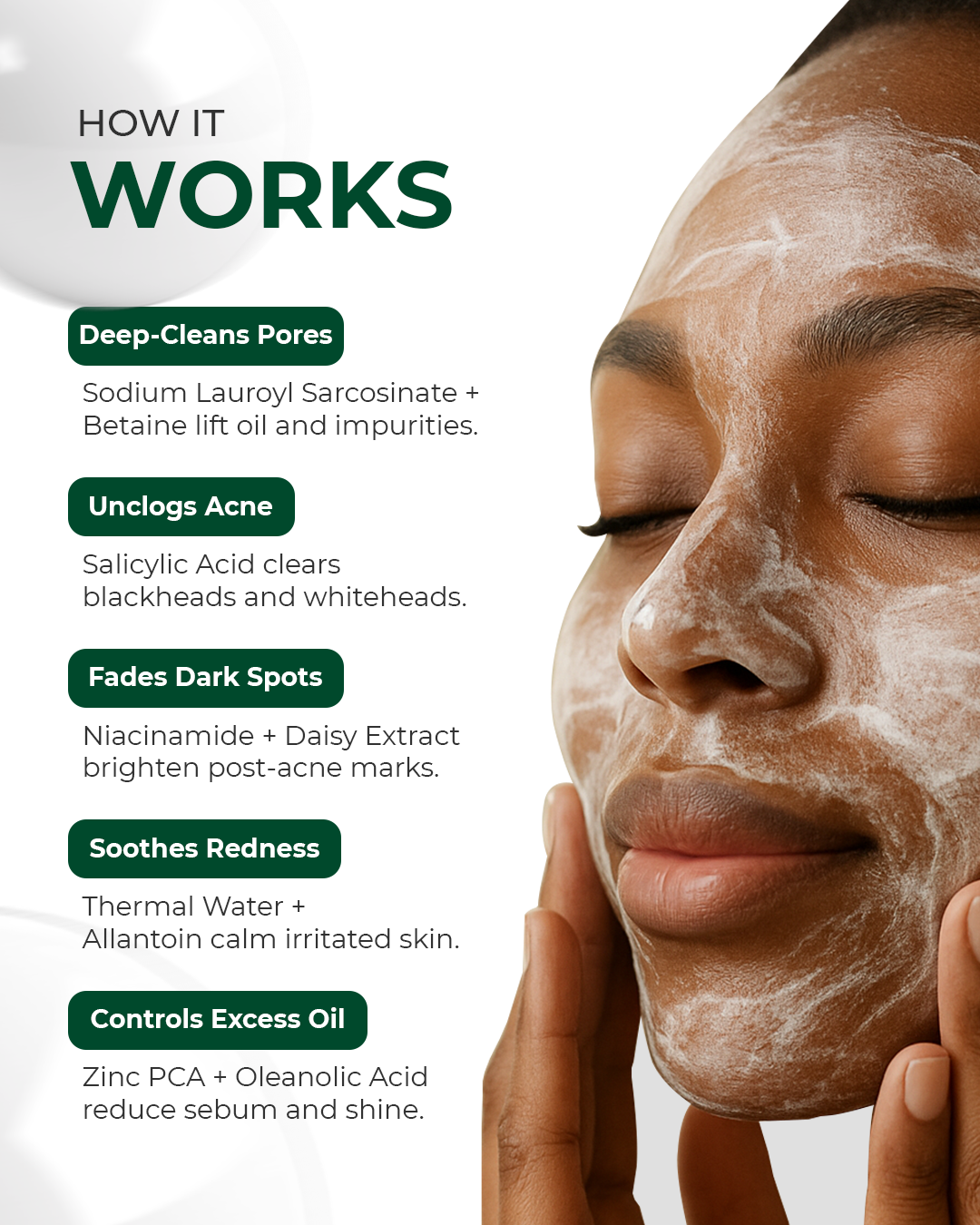 Oil & Sebum Control Face Cleanser