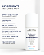 Underarm Roll-On for Brightening & Odour-Control (Aqua)