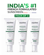 Oil-Control French Gel Sunscreen SPF 50 PA++++ Pack of 3