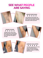 Celebrity Favourite Underarm Roll-On for Glass Skin Glow | 5.5% AHA BHA | Niacinamide | Zinc Ricinoleate | Floral Perfume Infused