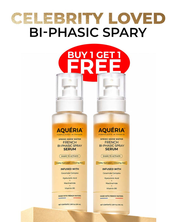 Instant Glass skin French Biphasic Glow Spray - Top seller in USA - Buy 1 Get 1 FREE!