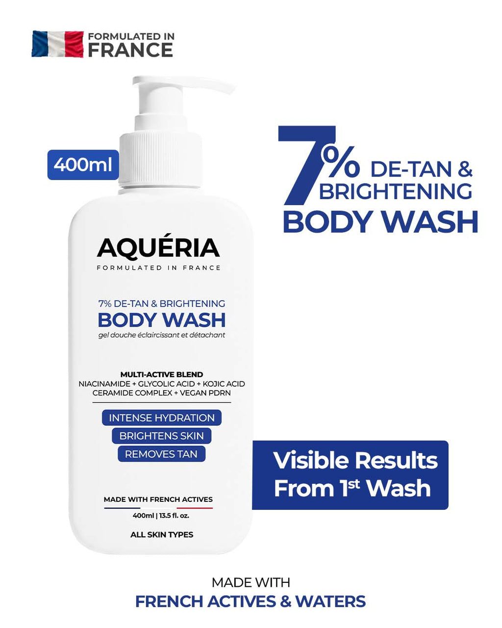 Instant De-Tan & Brightening Body Wash