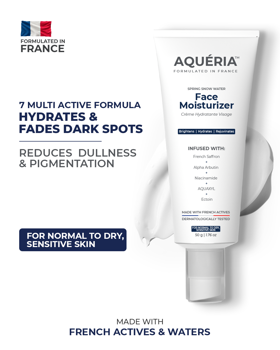 Brightening & Hydrating Moisturizer | 3% Niacinamide | Alpha Arbutin | Vitamin B5