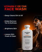 De-Tan Brightening Vitamin C Face Wash (200ML)