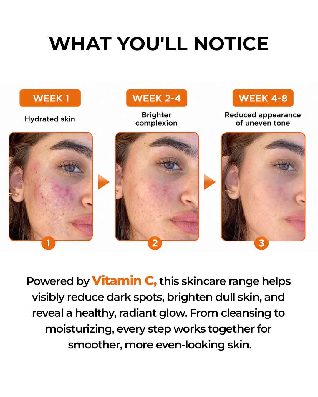 De-Tan Brightening Vitamin C Face Wash (200ML)