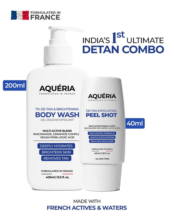 Brightening Body Wash + Instant Enzyme Peel Shot Combo