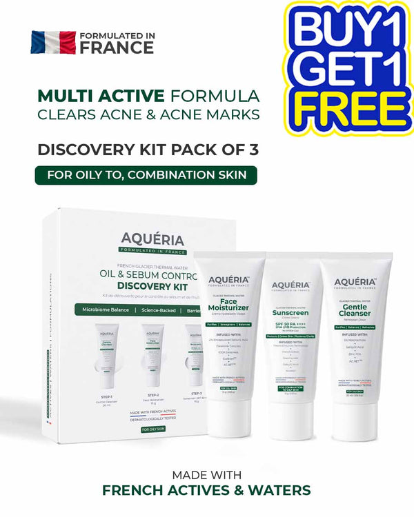 Multi-Active Discovery Kit for Acne Control, Oil Balance, and Breakout Prevention