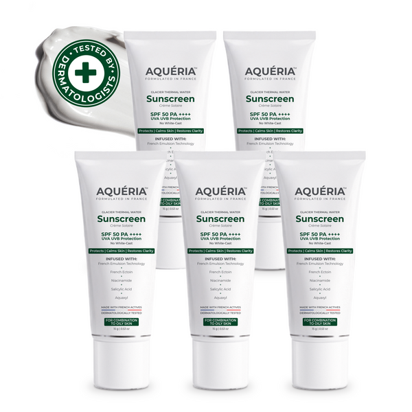 French Sunscreen SPF 50 PA++++ 15gmx5