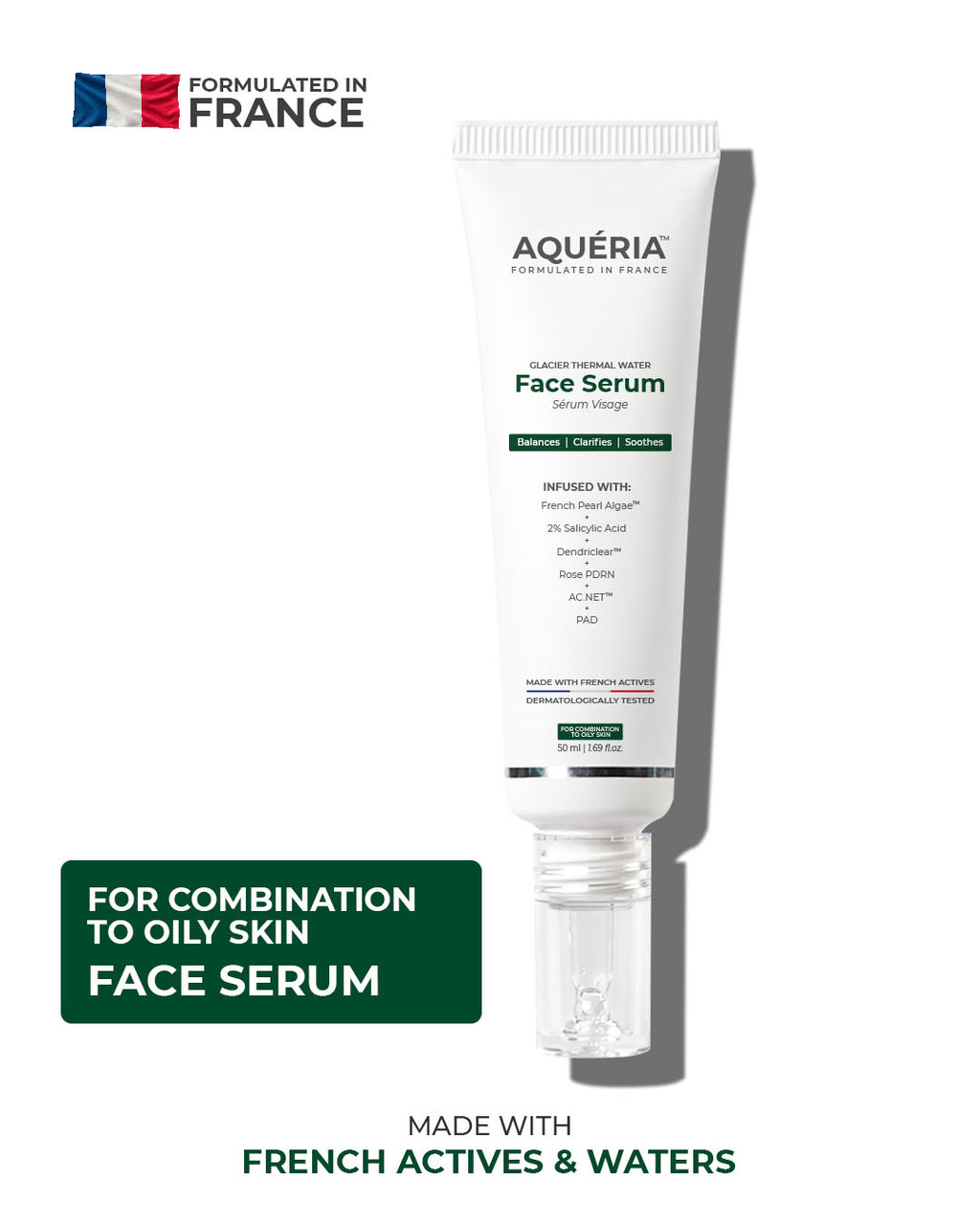 Anti Acne, Oil Control French Multi-Active Serum