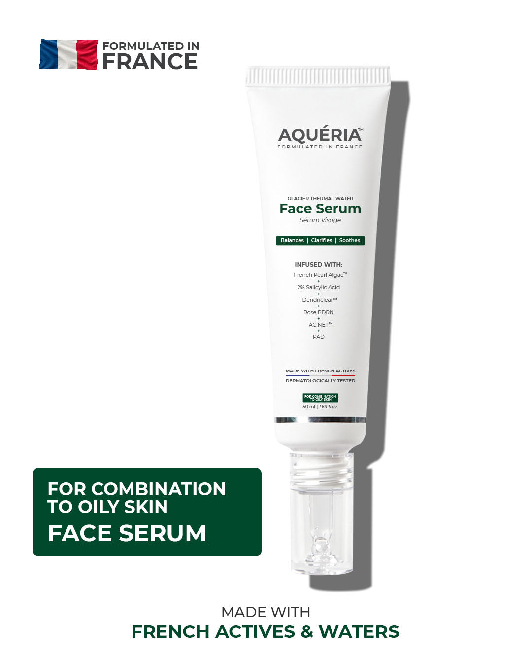 Anti Acne, Oil Control French Multi-Active Serum