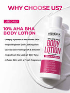 10% AHA BHA Body Lotion with French Flora Perfume