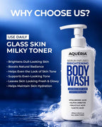 3-in-1 Perfumed Hydrating Serum Body Wash with Hyaluronic Acid, Niacinamide & Vitamin E | 875ml